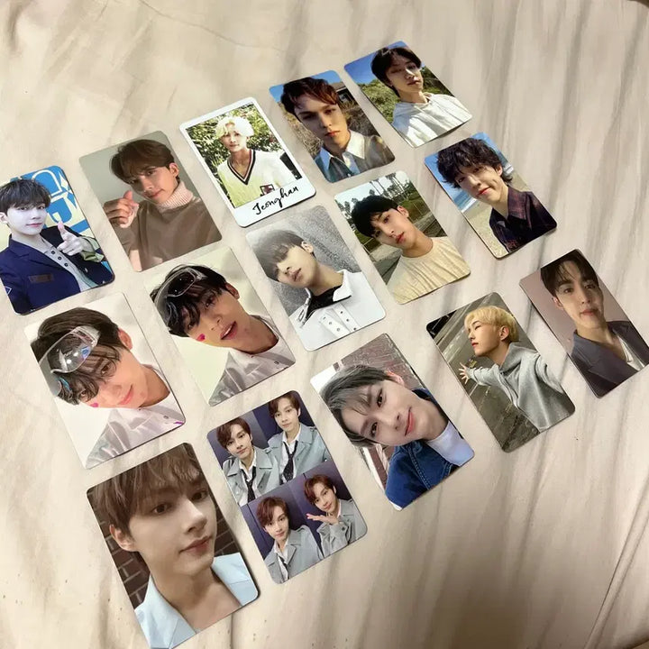 [BUNJANG] Seventeen Bundle Set Photocards Jeonghan Mingyu S.Coups The8 Jun Vernon Hoshi / 세븐틴 포토카드 일괄 양도 정한 민규 에스쿱스 디에잇 준 버논 호시