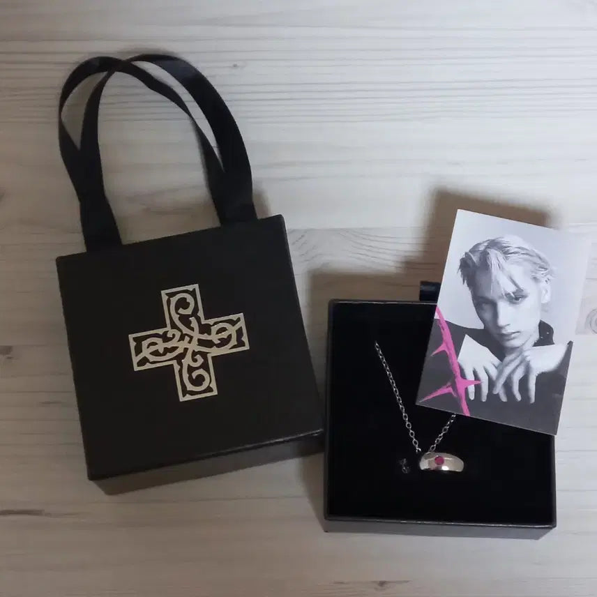 [BUNJANG] TXT Yeonjun Showcase Ring Necklace / 투바투 쇼케이스 휴닝카이 반지 목걸이