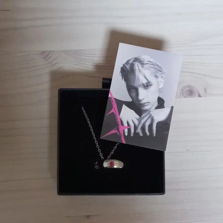[BUNJANG] TXT Yeonjun Showcase Ring Necklace / 투바투 쇼케이스 휴닝카이 반지 목걸이
