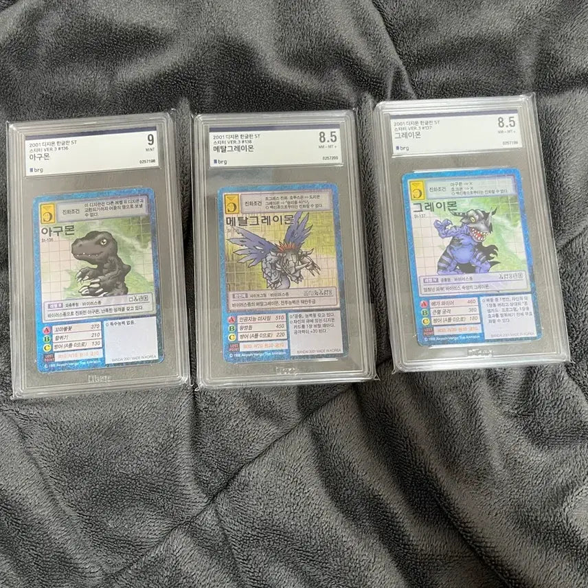 [BUNJANG] Agumon Graded Card Set / 아구몬 등급카드 판매