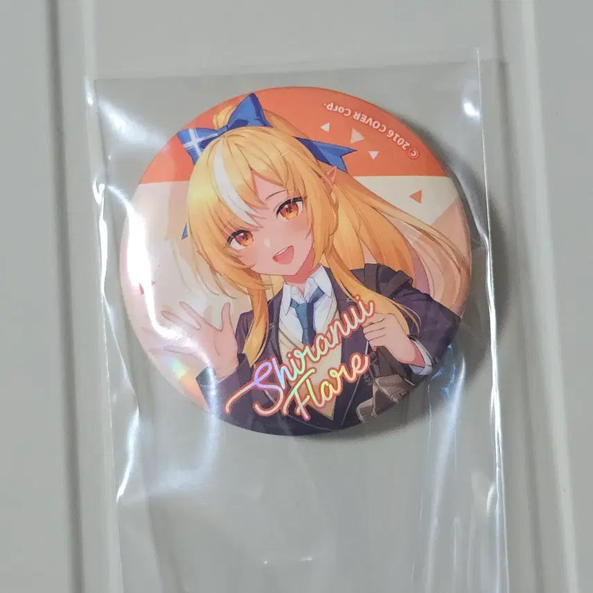 [BUNJANG] Hololive Shiranui Flare Can Badge / 홀로라이브 캔뱃지 시라누이 후레아 애니플러스