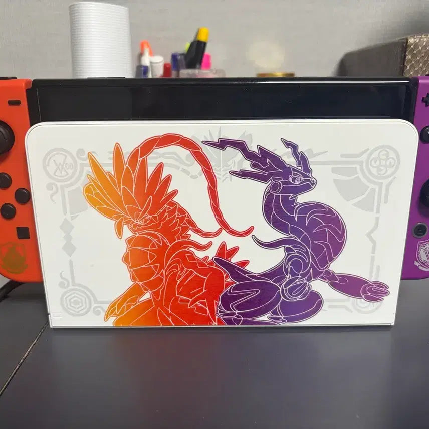 [BUNJANG] Nintendo Switch OLED Scarlet &amp; Violet Edition / (잴다 왕눈 내장)닌텐도 스위치 oled 스칼렛 바이올렛 에디션