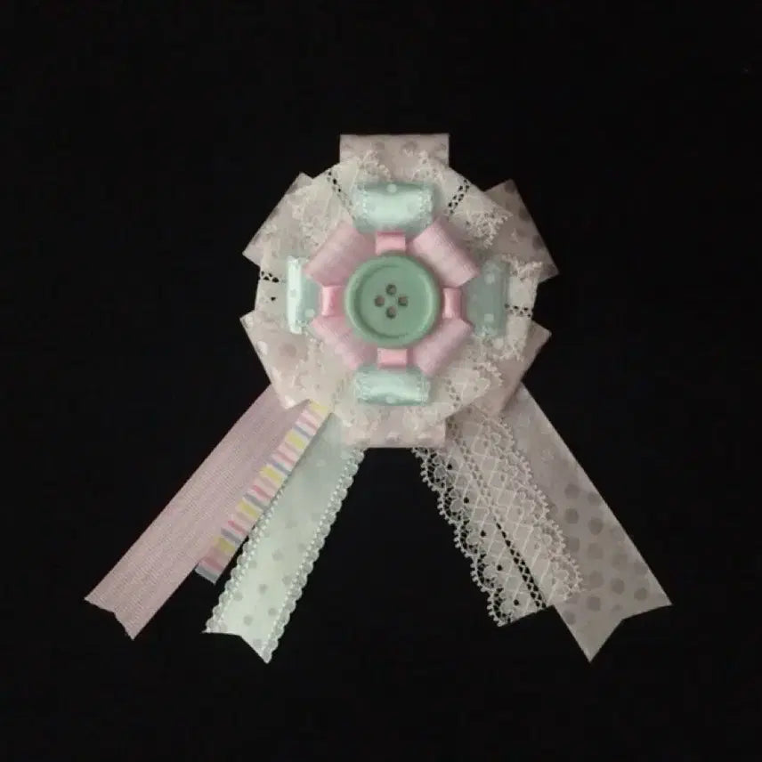 [BUNJANG] Rosette Handmade Brooch / 첫사랑 소녀 로제트