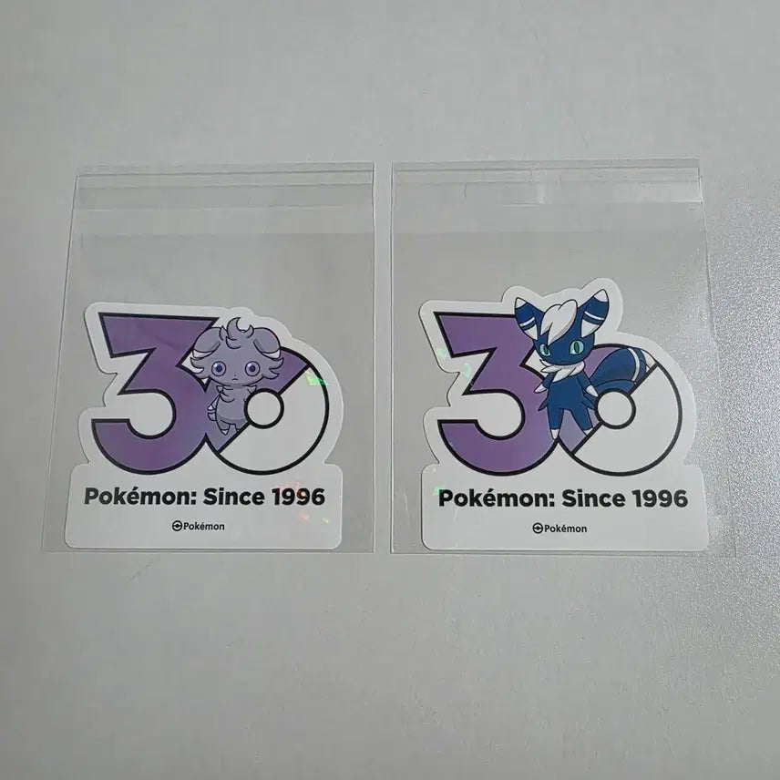 [BUNJANG] Pokemon 30th Anniversary Sticker Set: Nidoran♂ &amp; Nidorino / 포켓몬 30주년 스티커 냐스퍼 냐오닉스 수컷