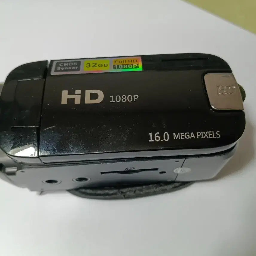 [BUNJANG] Digital Camcorder 15x Optical Zoom Black / 디지털 캠코더 15X 광학줌 블랙