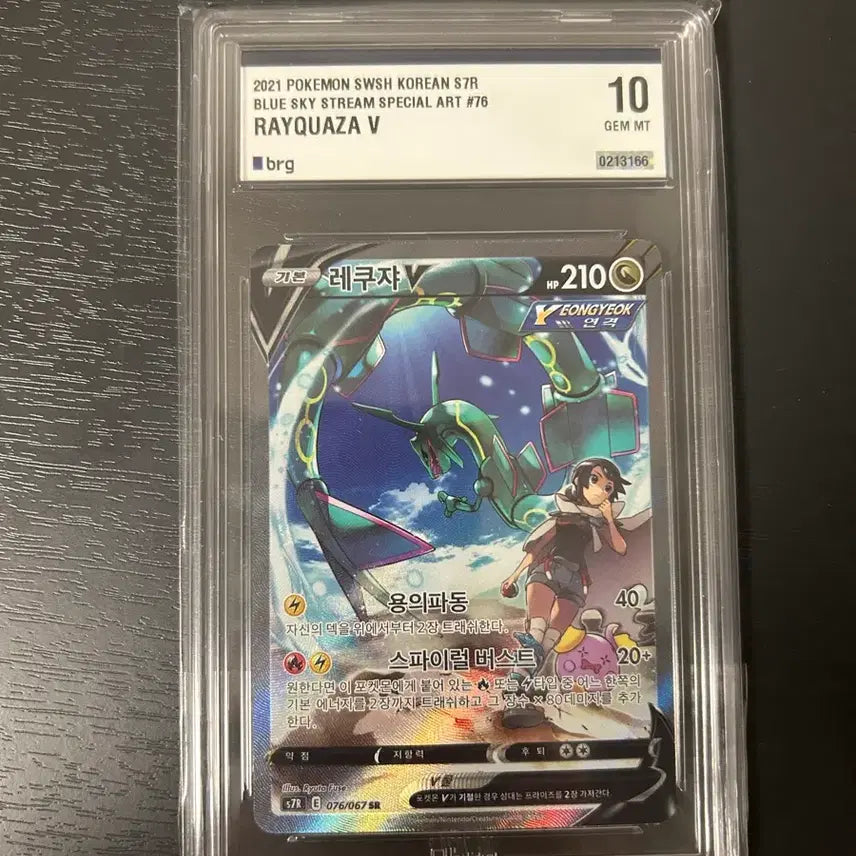 [BUNJANG] Pokemon Card Rayquaza V Special Art 