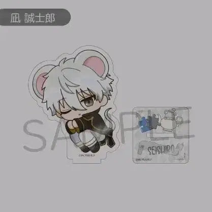 [BUNJANG] Blue Lock SD Acrylic Stand Nagi &amp; Reo (Alice Motif) - Sealed Bundle Set / 블루록 SD 아크릴 앨리스 모티브 나기 레오 미개봉