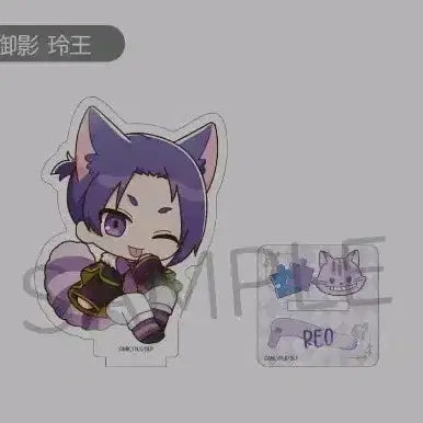 [BUNJANG] Blue Lock SD Acrylic Stand Nagi &amp; Reo (Alice Motif) - Sealed Bundle Set / 블루록 SD 아크릴 앨리스 모티브 나기 레오 미개봉
