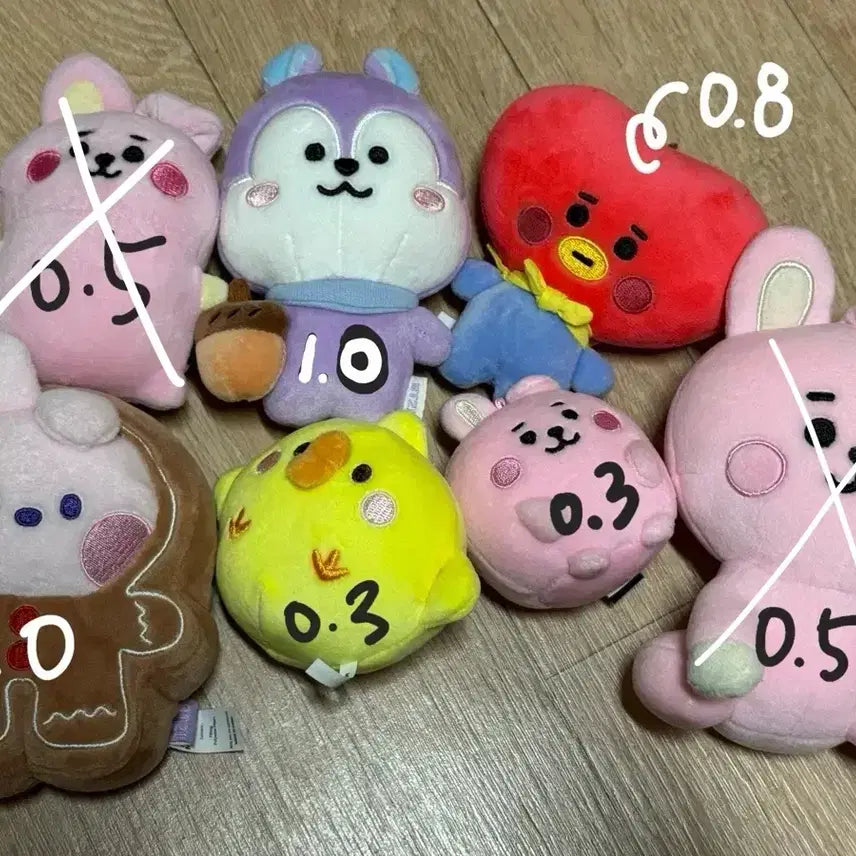 [BUNJANG] BT21 Plush Dolls / BT21 인형 판매