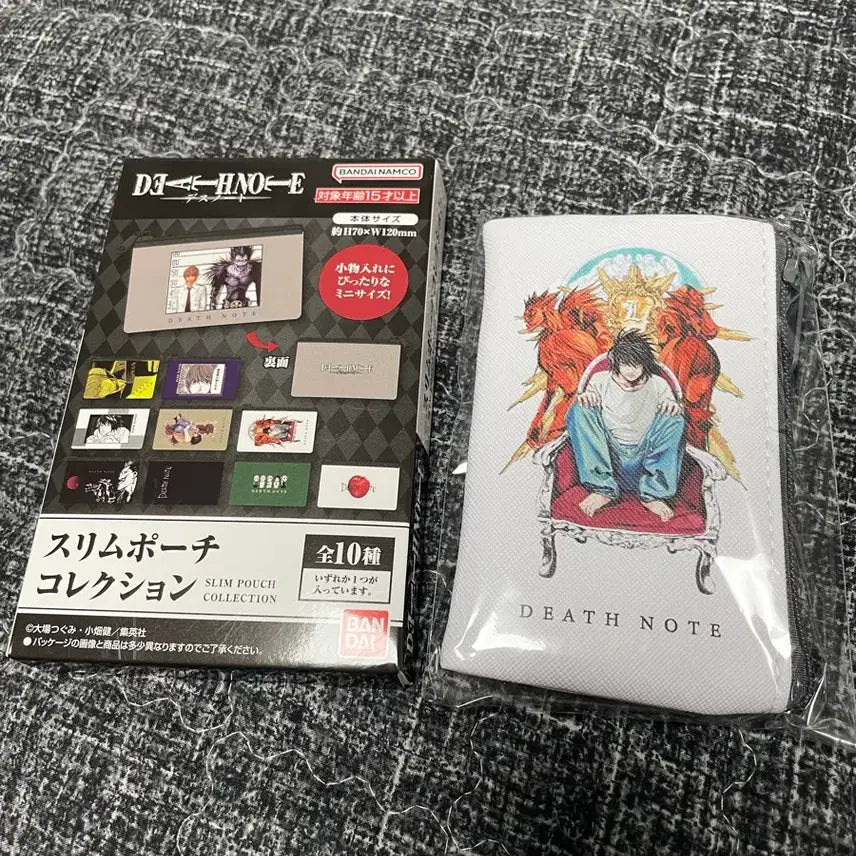 [BUNJANG] Death Note Slim Pouch L (Sealed) / 미개봉) 데스노트 슬림 파우치 엘