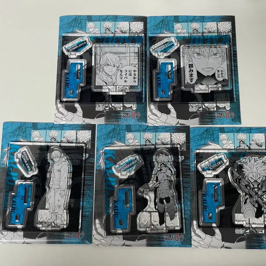 [BUNJANG] Kaiju No. 8 Acrylic Figure Collection HEROES Reno Bundle Set / 괴수8호 아크릴 피규어 컬렉션 HEROES 히어로즈 레노 일괄