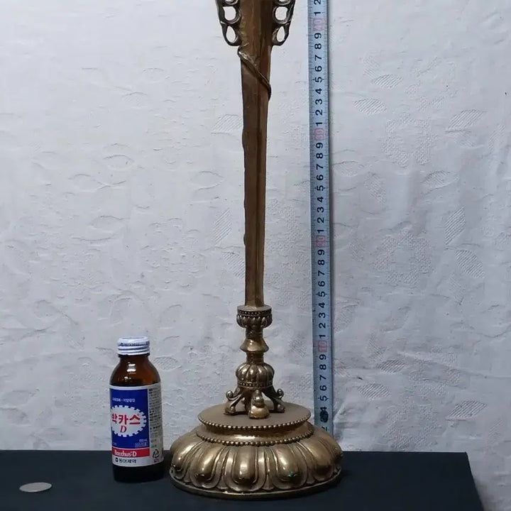[BUNJANG] Tibetan Brass Vajra Purva Vajrayana Artifact / 티벳 황동 금강경푸르마 보신 악귀 퇴치용