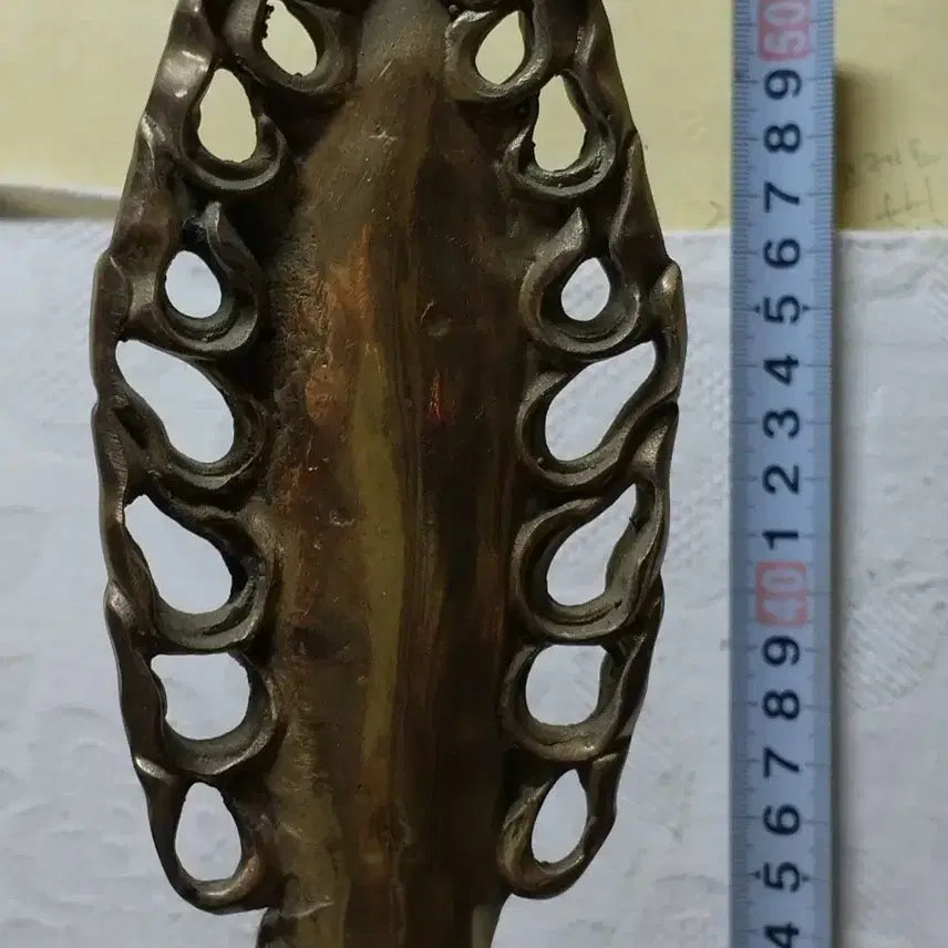 [BUNJANG] Tibetan Brass Vajra Purva Vajrayana Artifact / 티벳 황동 금강경푸르마 보신 악귀 퇴치용