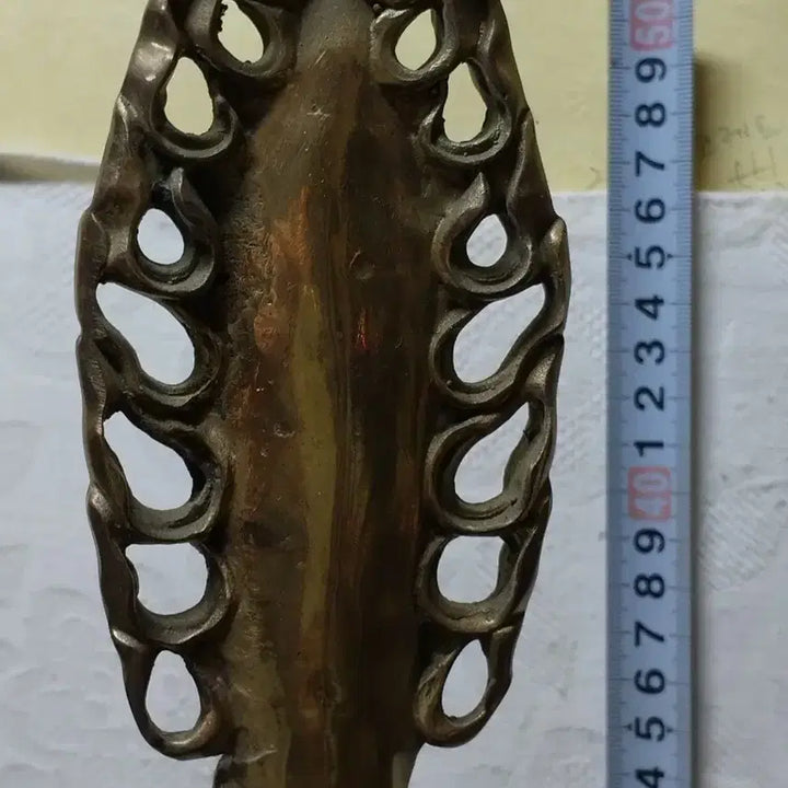 [BUNJANG] Tibetan Brass Vajra Purva Vajrayana Artifact / 티벳 황동 금강경푸르마 보신 악귀 퇴치용