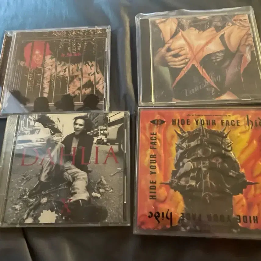 [BUNJANG] X Japan &amp; Hide CD Bundle / 엑스재팬 Xjapan 앨범 cd 2게 + 히데 앨범 cd 2개