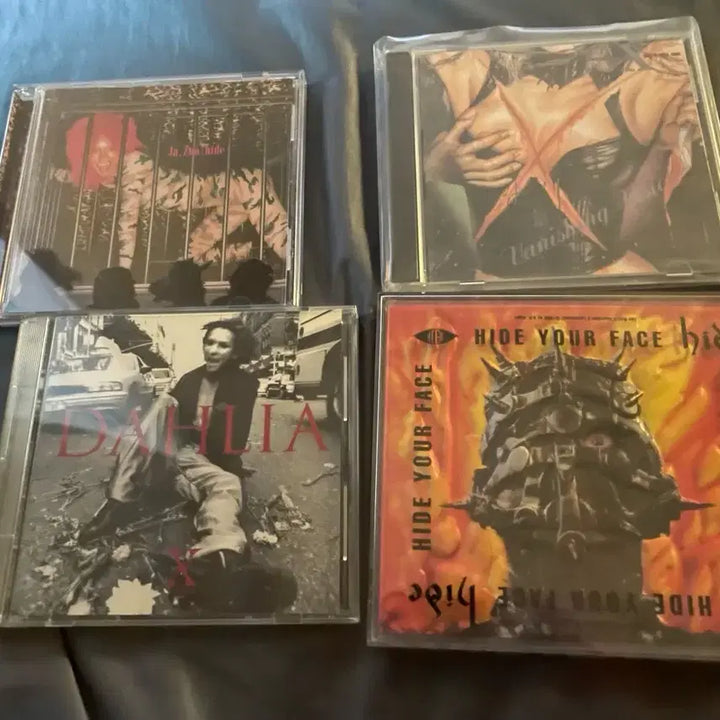 [BUNJANG] X Japan &amp; Hide CD Bundle / 엑스재팬 Xjapan 앨범 cd 2게 + 히데 앨범 cd 2개