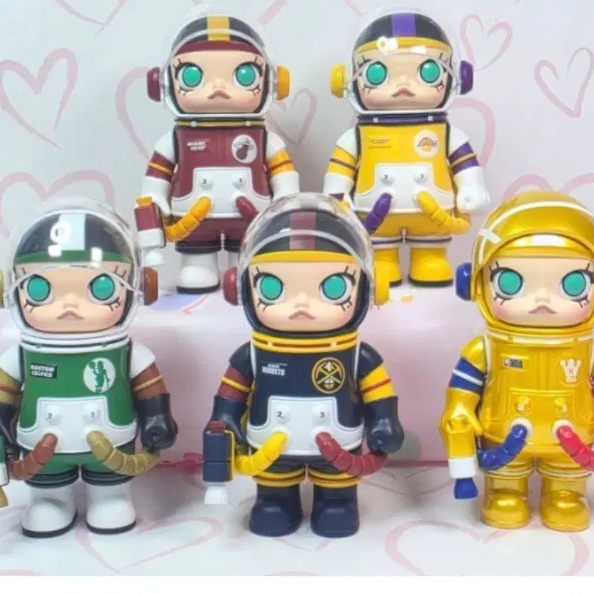 [BUNJANG] Molly Space NBA 5종 Sealed Figure Set / 몰리 스페이스 nba5종 미개봉