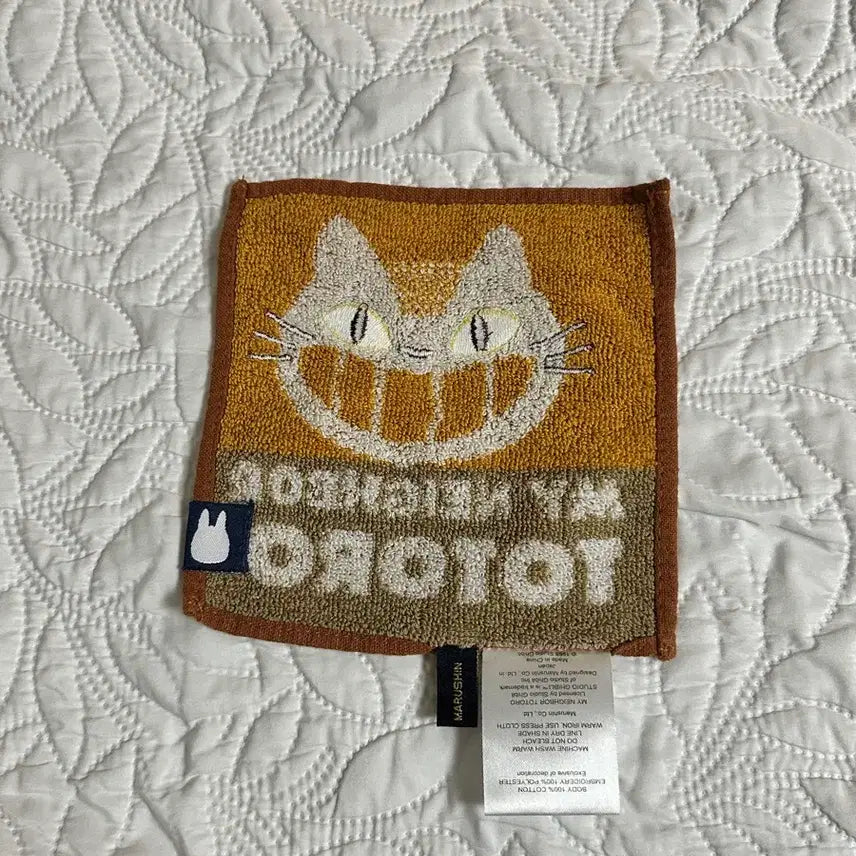 [BUNJANG] My Neighbor Totoro Catbus Handkerchief / 토토로 고양이 버스 손수건