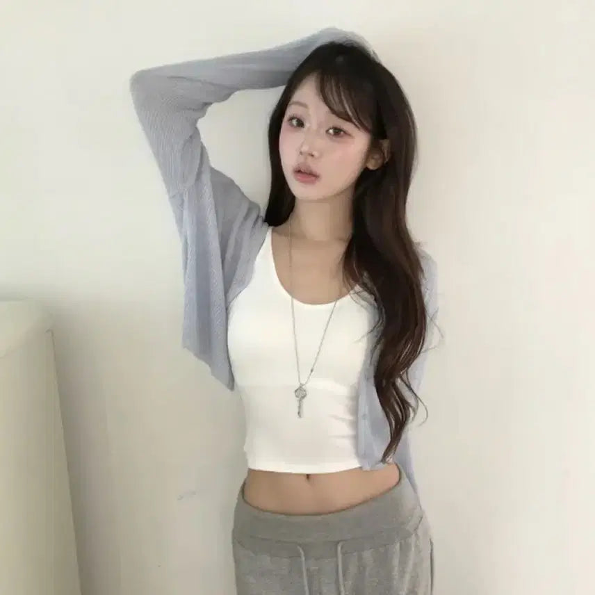 [BUNJANG] A-bly Summer Cardigan / 미니포에 메쿠 썸머 여름 가디건 살안타 에이블리지그재그