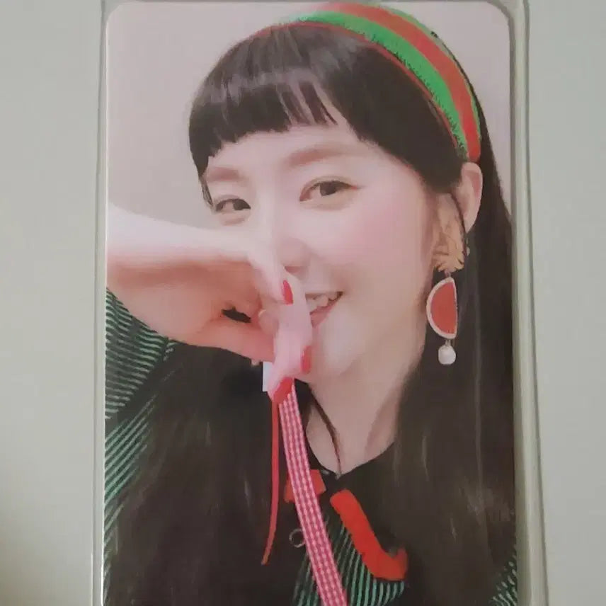 [BUNJANG] Red Velvet Irene Red Flavor Album Photocard / [판매] 레드벨벳 아이린 빨간맛 앨범 포토카드