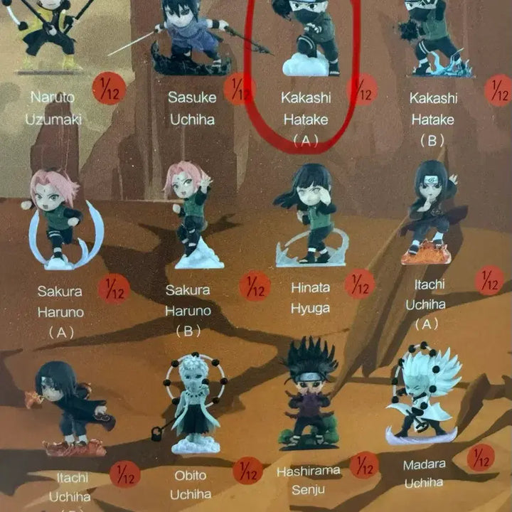 [BUNJANG] Pop Mart Naruto Ninja Wars Kakashi Figure / 팝마트 나루토 닌자대전 카카시