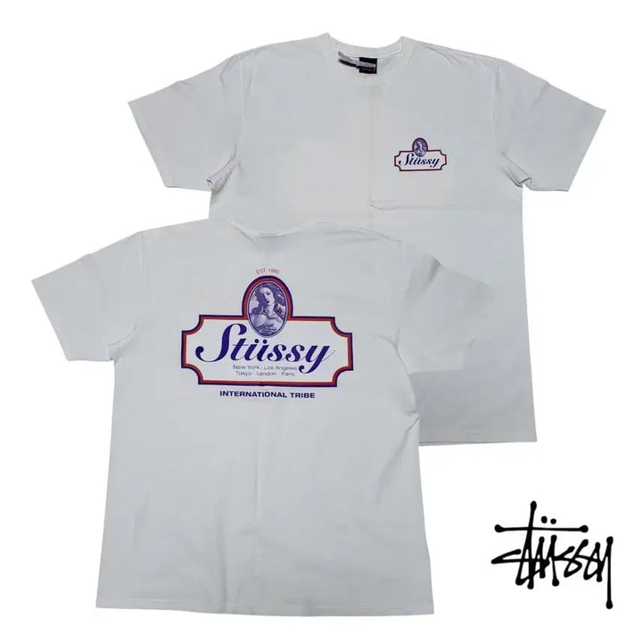 [BUNJANG] Stussy Authentic T-Shirt White L / (L) 23ss 스투시 어센틱 반팔티 stussy