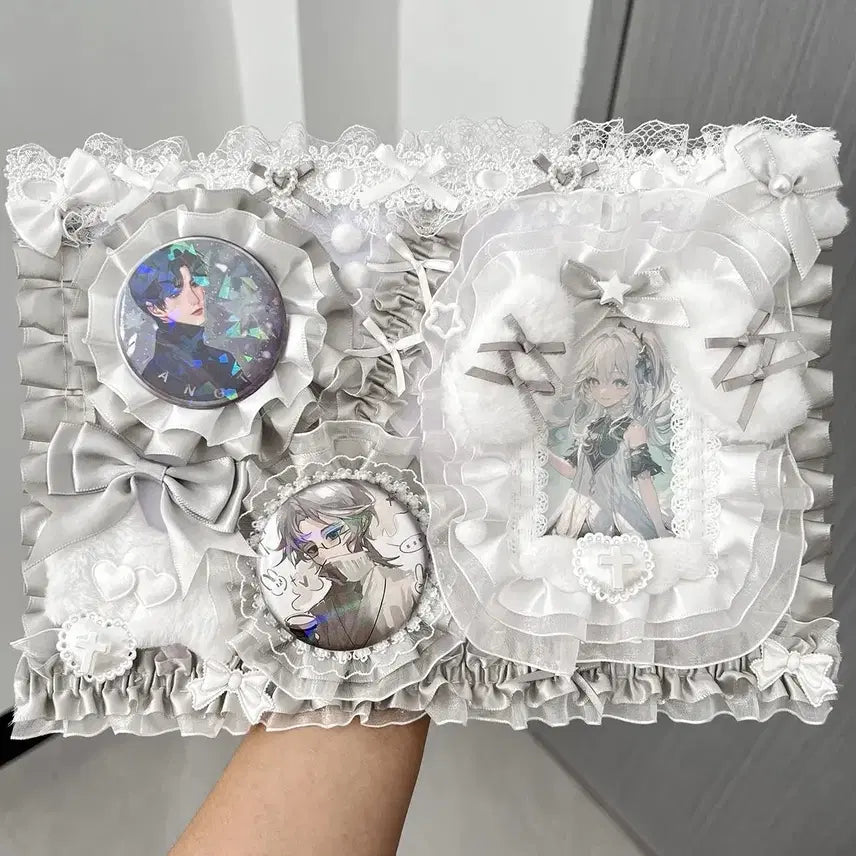 [BUNJANG] Handmade Ita Bag Deco Board Badge Panel / 6컬러 핸드메이드 이타백 데코보드 뱃지판 완성품 리타풍 배경판