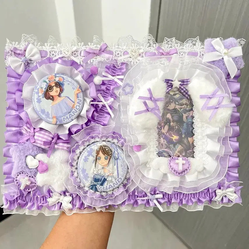 [BUNJANG] Handmade Ita Bag Deco Board Badge Panel / 6컬러 핸드메이드 이타백 데코보드 뱃지판 완성품 리타풍 배경판