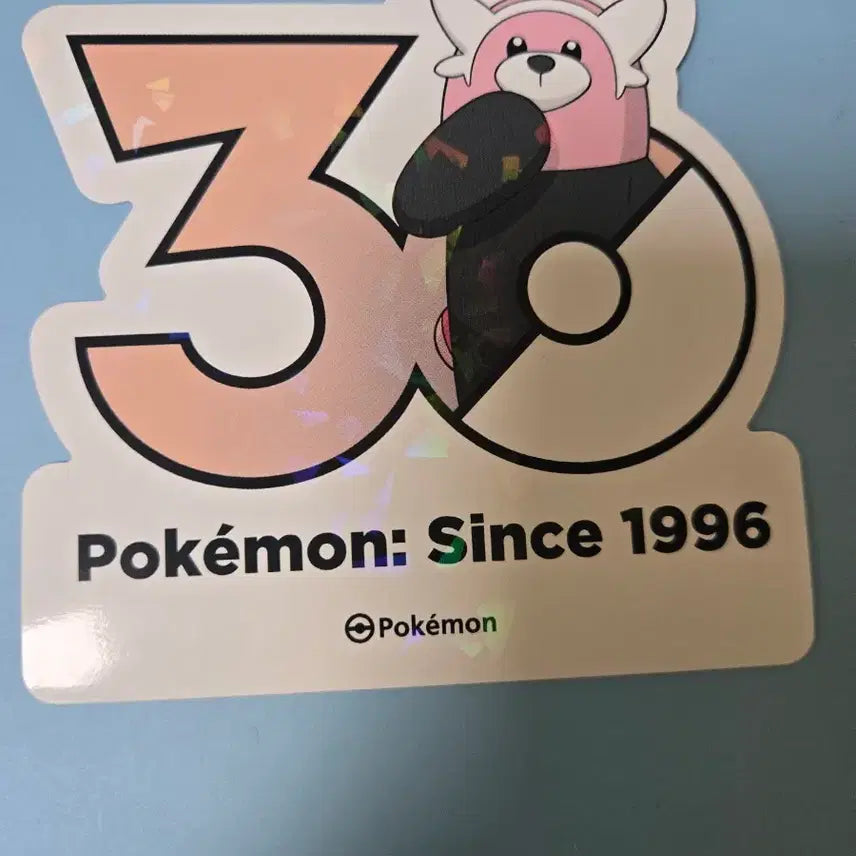 [BUNJANG] EvenGom Pokemon 30th Anniversary Stickers / 이븐곰 포켓몬 30주년 기념 스티커