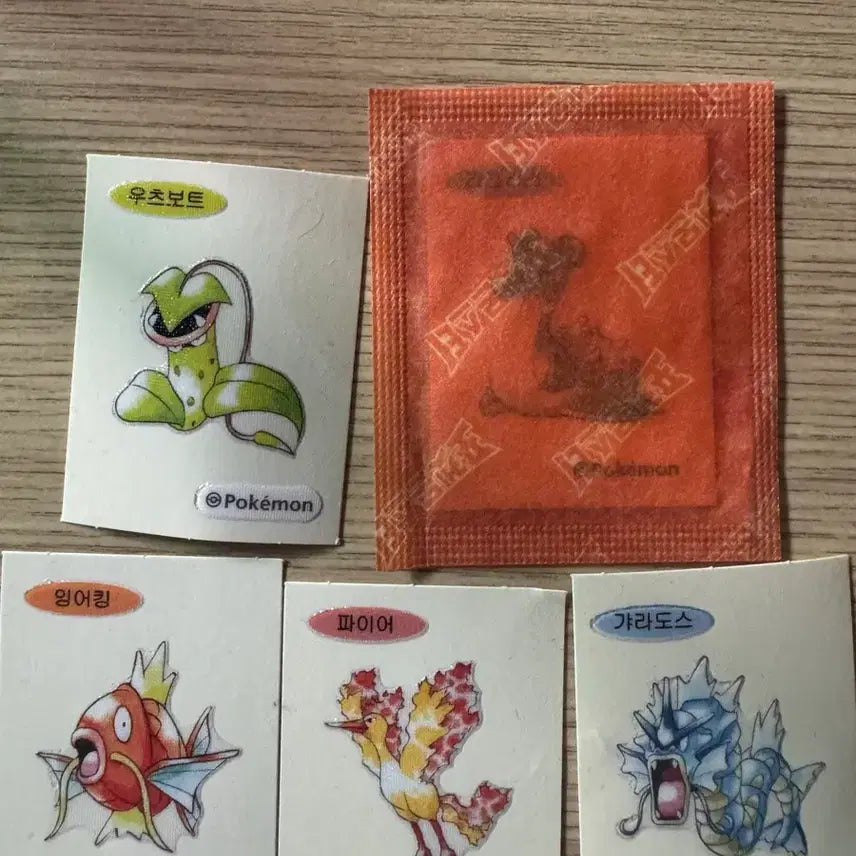 [BUNJANG] Pokemon Sticker Bundle Set / 포켓몬 스티커 일괄