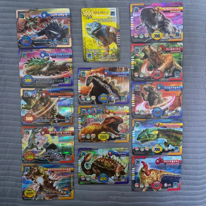 [BUNJANG] 56 Dinosaur King Cards / 공룡왕카드56장