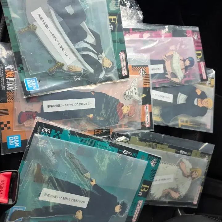 [BUNJANG] Jujutsu Kaisen Ichiban Kuji Large Acrylic Standee Set (6 Types, Sealed) / 택포4.5 급처주술회전 대형 아크릴 6종 풀셋 이치방쿠지 피규어 미개봉