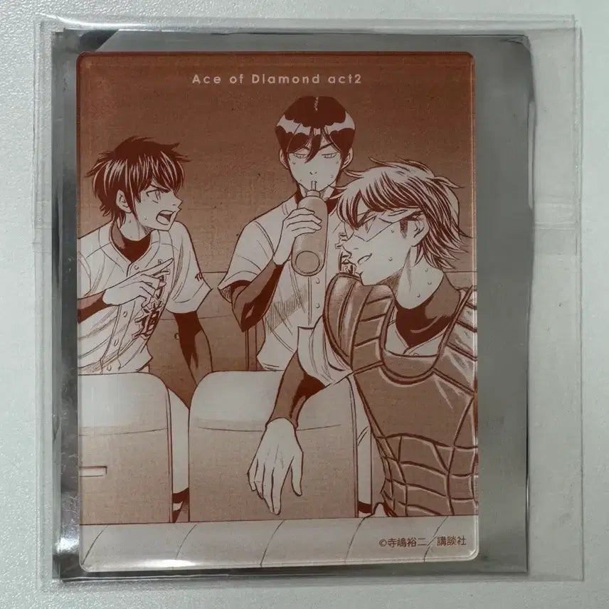 [BUNJANG] Daiya no A Ace Miyuki Sawamura Furuya Original Sketch Acrylic Card / 다이에이 다이아몬드 에이스 미유키 사와무라 후루야 원화 아크릴 카드