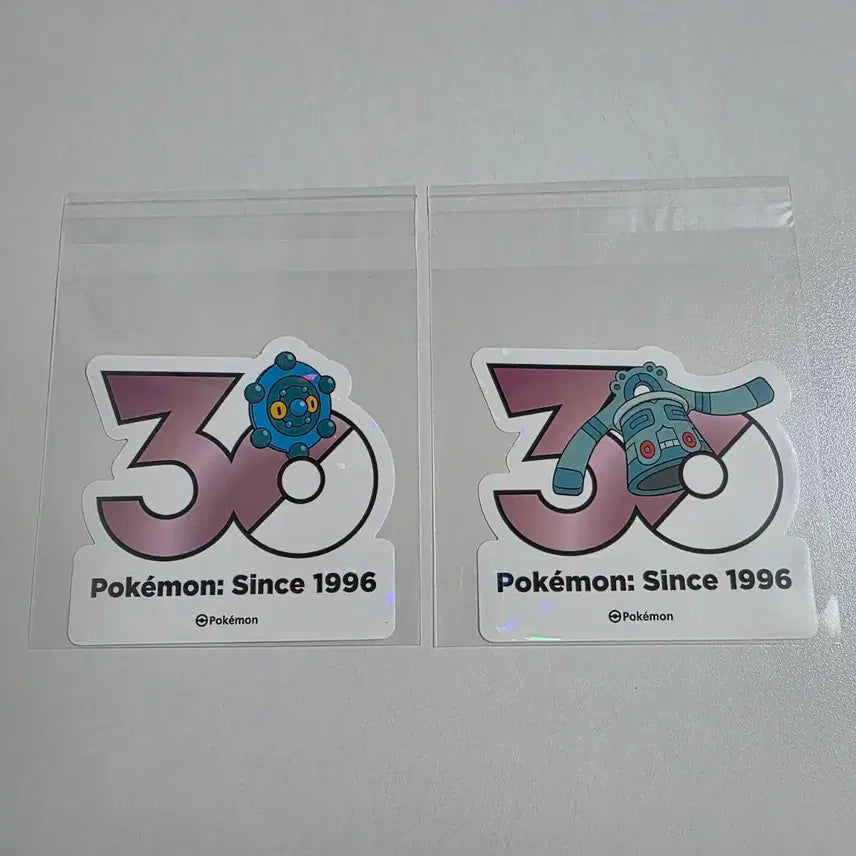 [BUNJANG] Pokemon 30th Anniversary Sticker (Dongmiror, Dongtakgun) Bundle / 포켓몬 30주년 스티커 동미러 동탁군