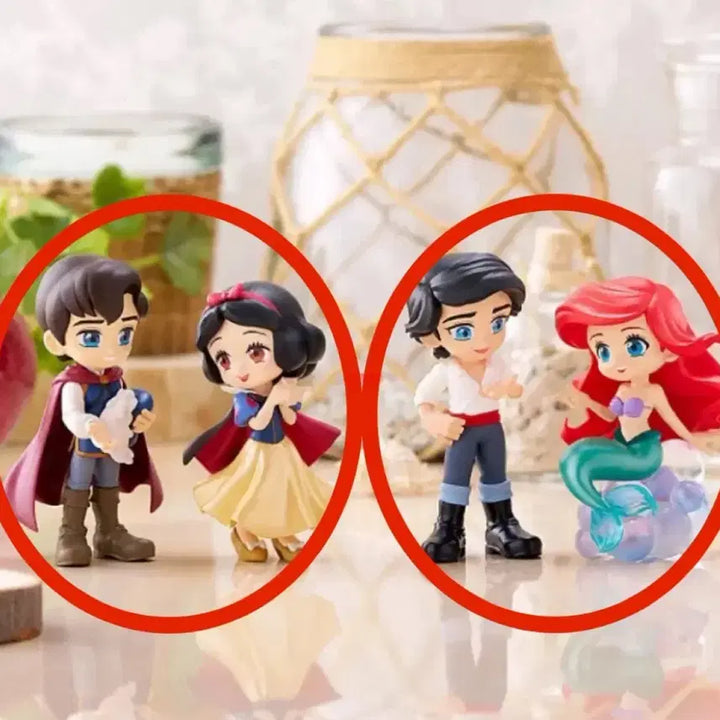 [BUNJANG] Disney Collectible Figure (Snow White) / 디즈니 팔버스 피규어 2종 세트 가격