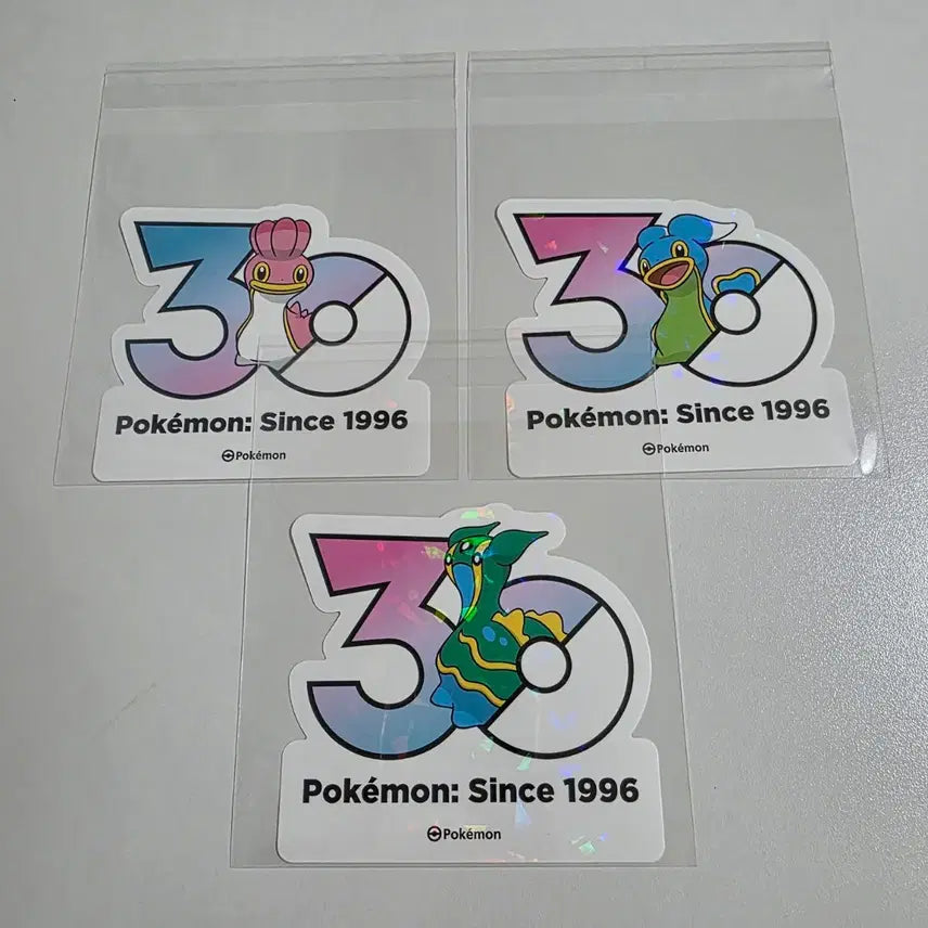 [BUNJANG] Pokemon 30th Anniversary Sticker Tritodon / 포켓몬 30주년 스티커 깝질무 트리토돈