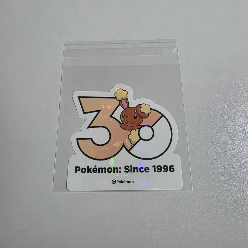[BUNJANG] Pokemon 30th Anniversary Sticker Earroll / 포켓몬 30주년 스티커 이어롤