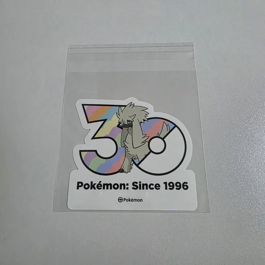[BUNJANG] Pokemon 30th Anniversary Tremian Sticker / 포켓몬 30주년 스티커 트리미앙