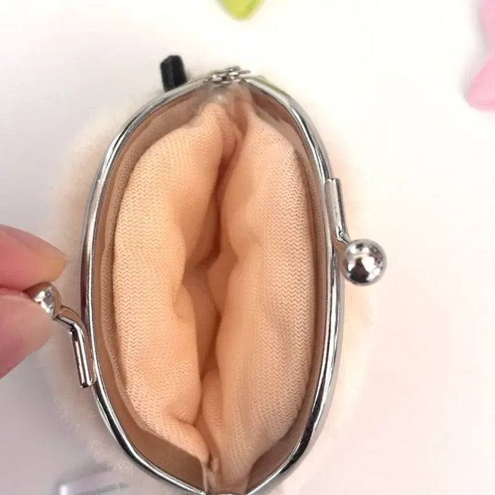 [BUNJANG] Cheeikawa Racco Mini Coin Pouch / 치이카와 랏코 미니 동전 지갑 파우치