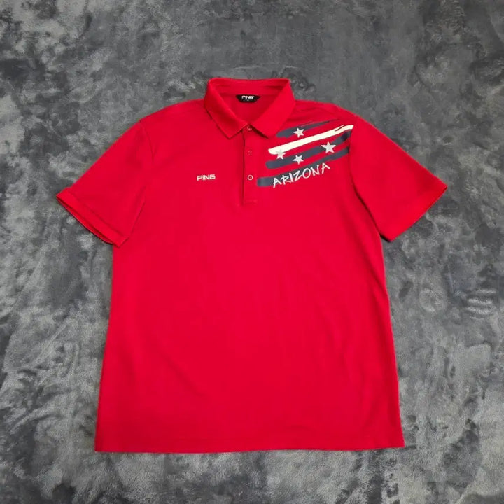 [BUNJANG] PING Golf Short Sleeve Polo Shirt / (110)PING 골프 반팔 카라티셔츠