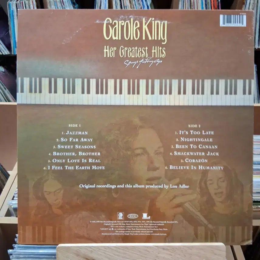 [BUNJANG] Carole King Her Greatest Hits LP Vinyl Record / 소장가치 캐롤 킹 Her Greatest Hits LP 할인