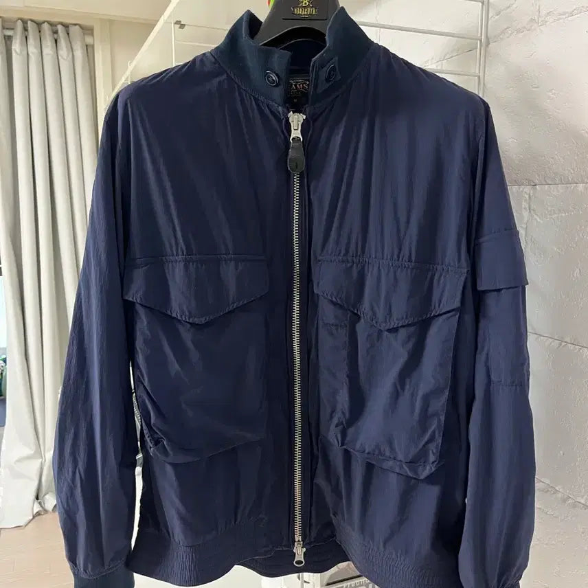 [BUNJANG] Beams Plus Web Jacket Navy Nylon M / 빔즈 플러스 웹자켓 m
