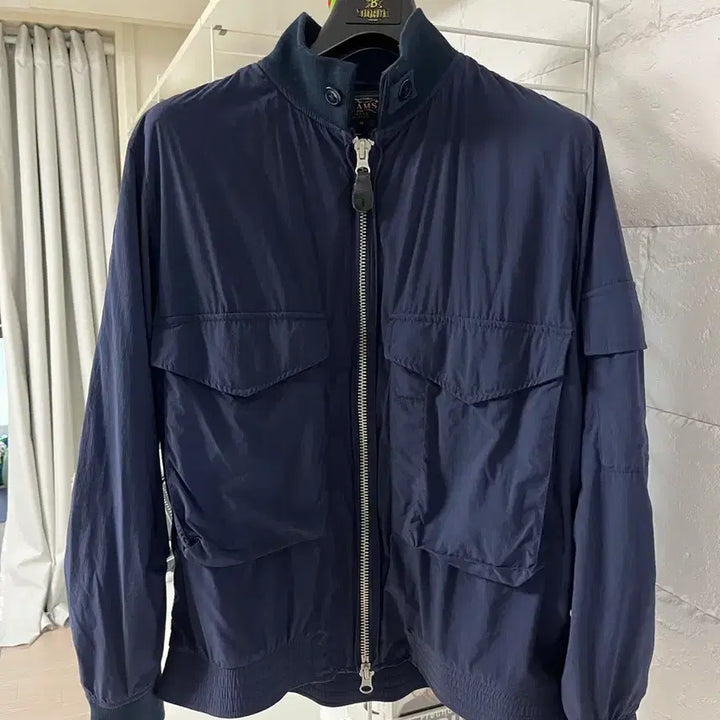 [BUNJANG] Beams Plus Web Jacket Navy Nylon M / 빔즈 플러스 웹자켓 m