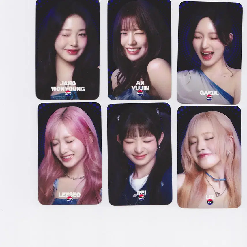 [BUNJANG] IVE Pepsi Photocard Set / 아이브 펩시 포카