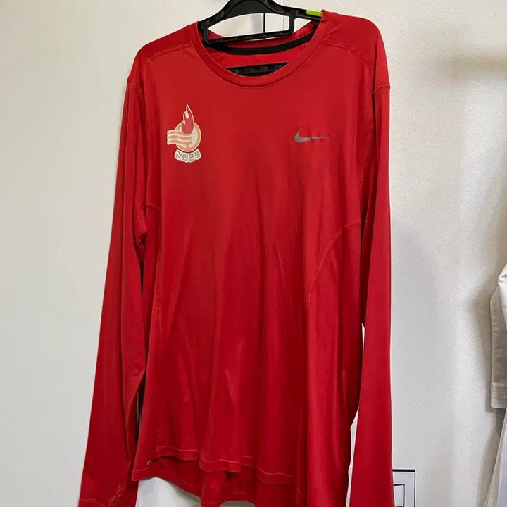 [BUNJANG] Ganghwagun Taekwondo Nike Long Sleeve T-Shirt / 강화군청 태권도 롱슬리브