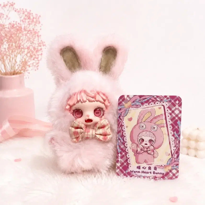 [BUNJANG] MiOko Hug Baby Three Mini Keyring Doll / 미오코 포옹 베이비쓰리 미니 키링 인형