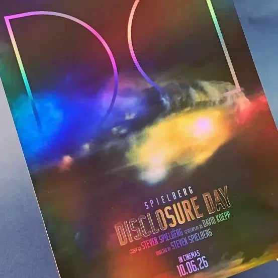 [BUNJANG] Disclosure Day Dolby Poster (A3, Special Finishing) / 디스클로저 데이 돌비포스터 (A3,후가공) 팝니다