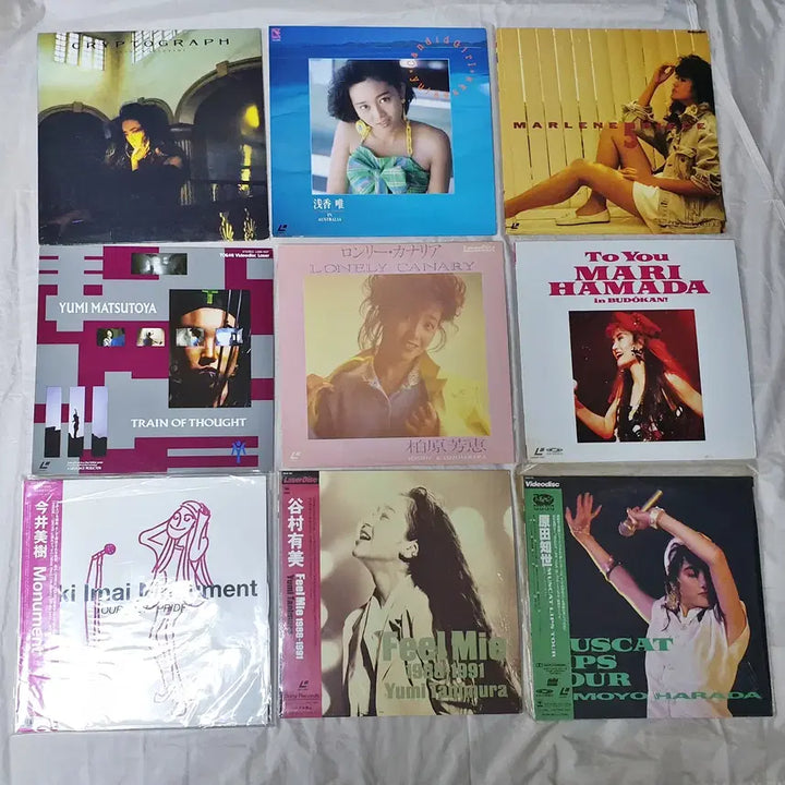 [BUNJANG] Japanese Music LD Bundle (22 Variety) / 일본 가수 LD   22종 일괄