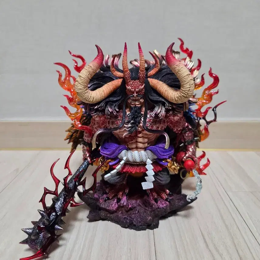 [BUNJANG] BBF Dragon Scythe Kaido Statue / 원피스 레진 월콜 BBF 화룡대거 카이도우 팝니다
