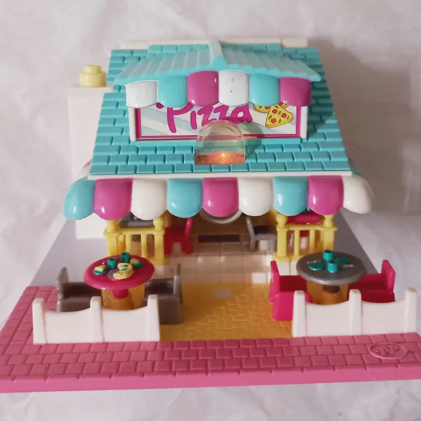 [BUNJANG] Vintage Polly Pocket 1993 Pizza Parlor Light Up House / 빈티지 폴리포켓 1993 피자가게 피자리아 라이트 업 하우스